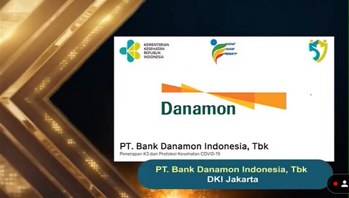 Danamon Wins Mitra Bakti Husada 2021 Awards for K3 and COVID-19 Health Protocol Implementation and Corporate Social Responsibility Programs