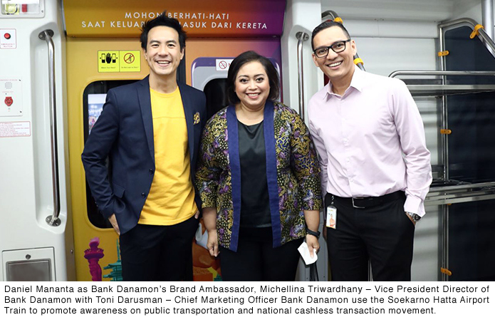 Bank Danamon and Railink Promote Public Transportation Usage and National Cashless Transaction Movement