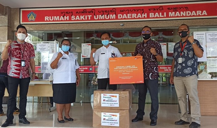 Bank Danamon Distribusikan 4000 Apd Bank Danamon