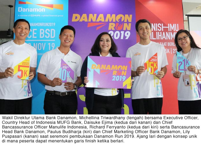 Bank Danamon Gelar Danamon Run 2019