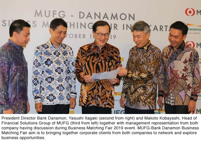 Danamon and MUFG Host First Business Matching Fair in Indonesia