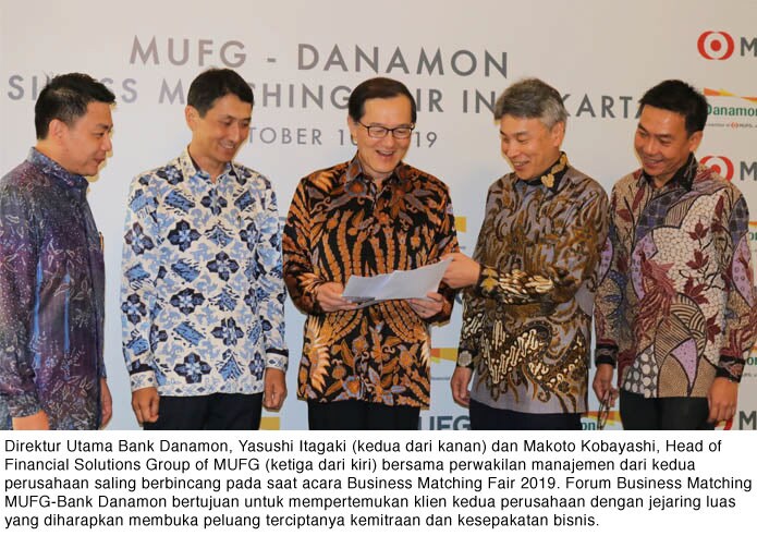 Danamon dan MUFG Selenggarakan Business Matching Fair Pertama di Indonesia
