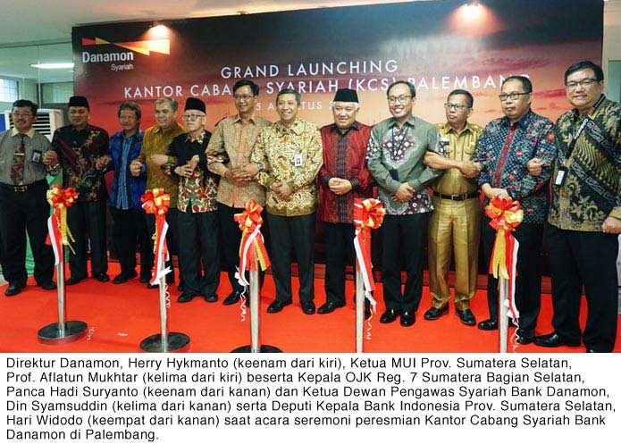 Danamon Resmikan Kantor Cabang Syariah, Dukung Perbankan Syariah Indonesia