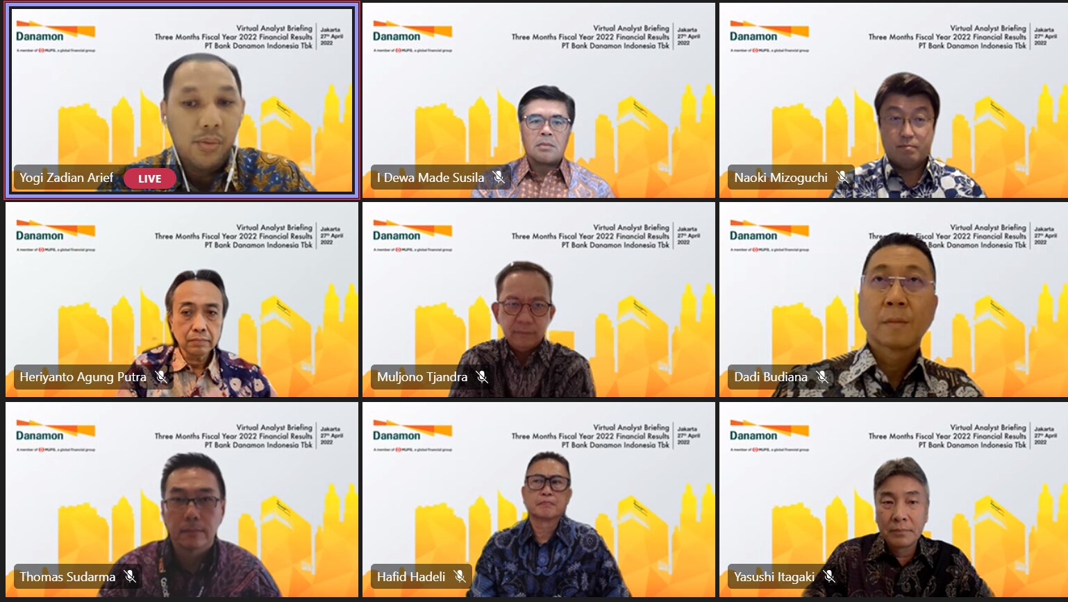 Danamon Terus Catat Kinerja dan Pertumbuhan yang Kuat di Kuartal I 2022