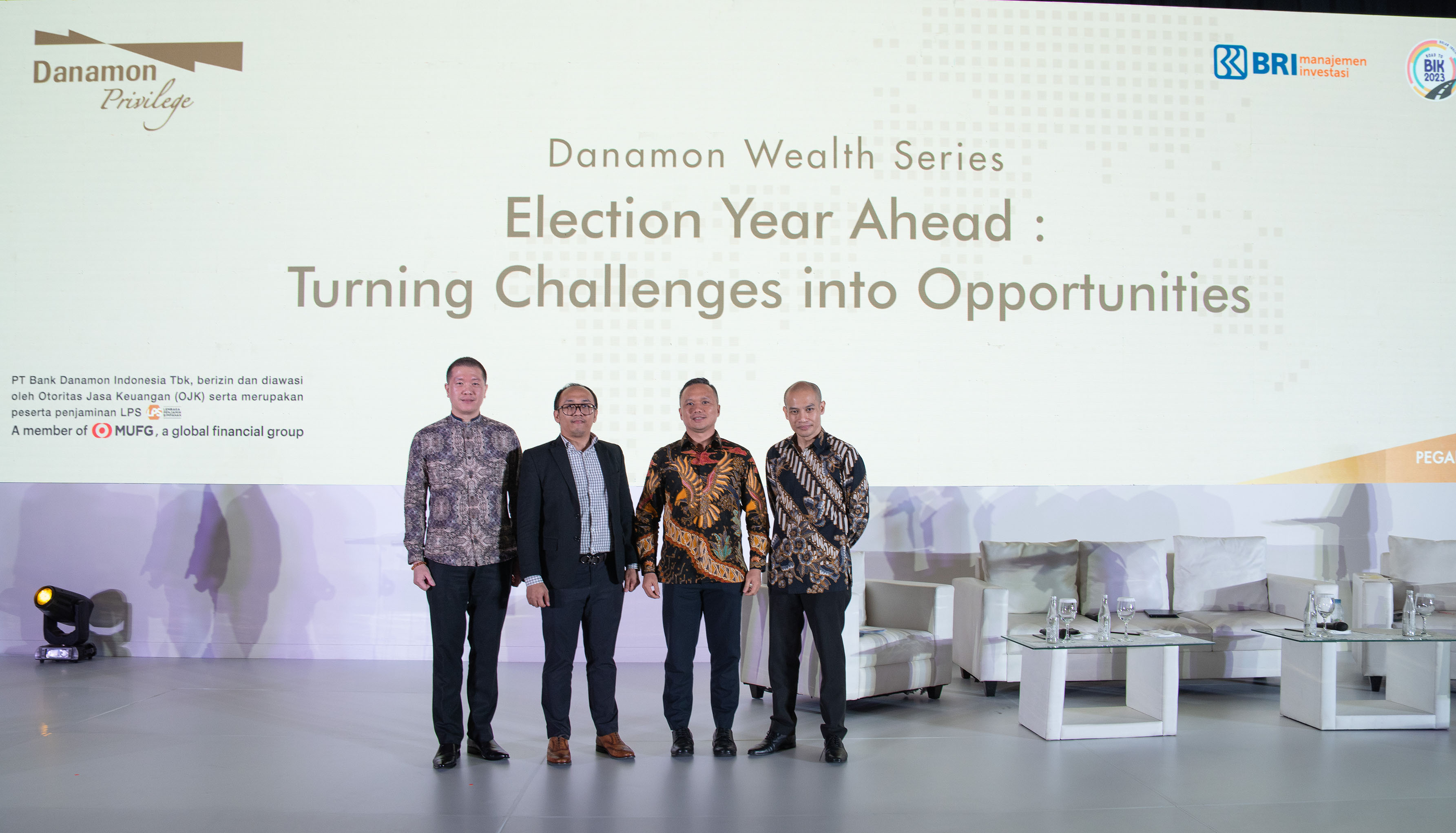 Danamon Presents Danamon Wealth Series 2023 Adopting the Theme of “Turning Challenges to Opportunities”
