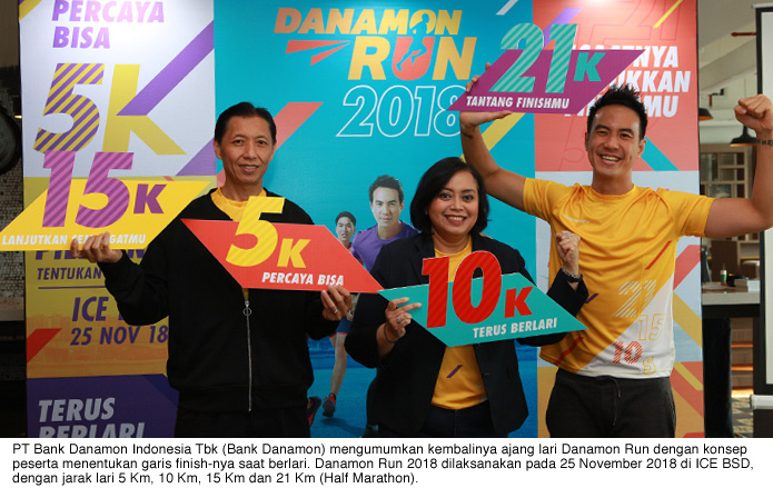 In Observance of National Health Day, Danamon Holds Danamon RUN 2018