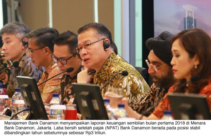 Bank Danamon Umumkan Laporan Keuangan Sembilan Bulan Pertama 2018