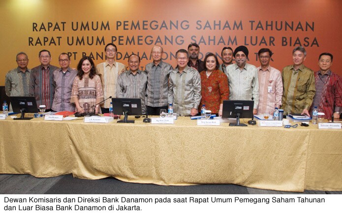 Rapat Umum Pemegang Saham Tahunan dan Luar Biasa Danamon