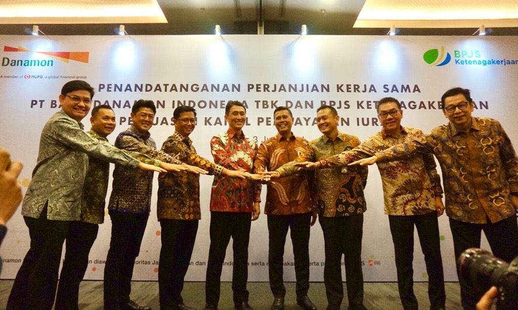 Acting as a Bank Persepsi, Danamon Relies on Network and  Service Excellence for the Ease of BPJS Ketenagakerjaan Participants