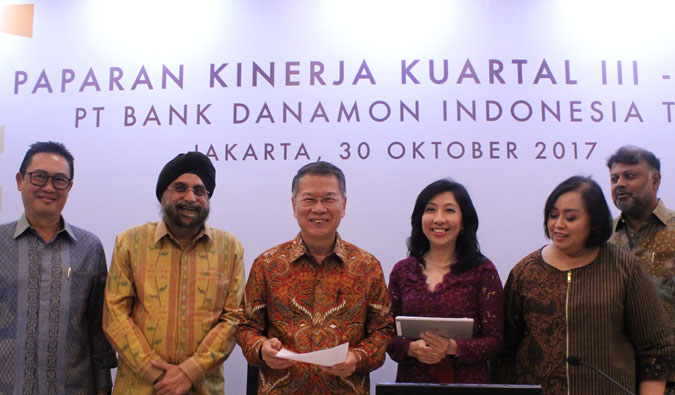 Danamon Umumkan Pertumbuhan Laba Bersih Sebesar 21% Pada Sembilan Bulan Pertama 2017
