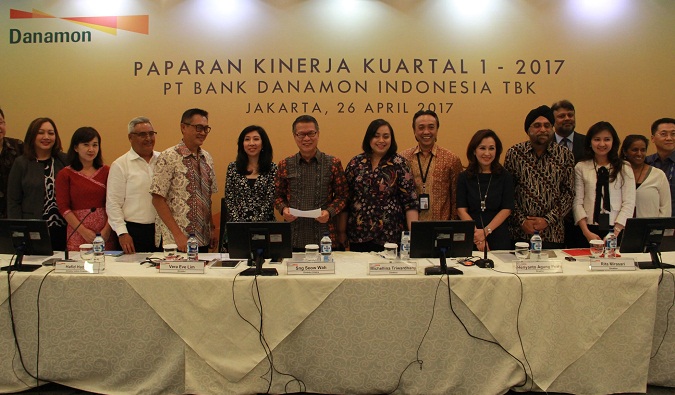 Danamon Umumkan Pertumbuhan Laba Bersih