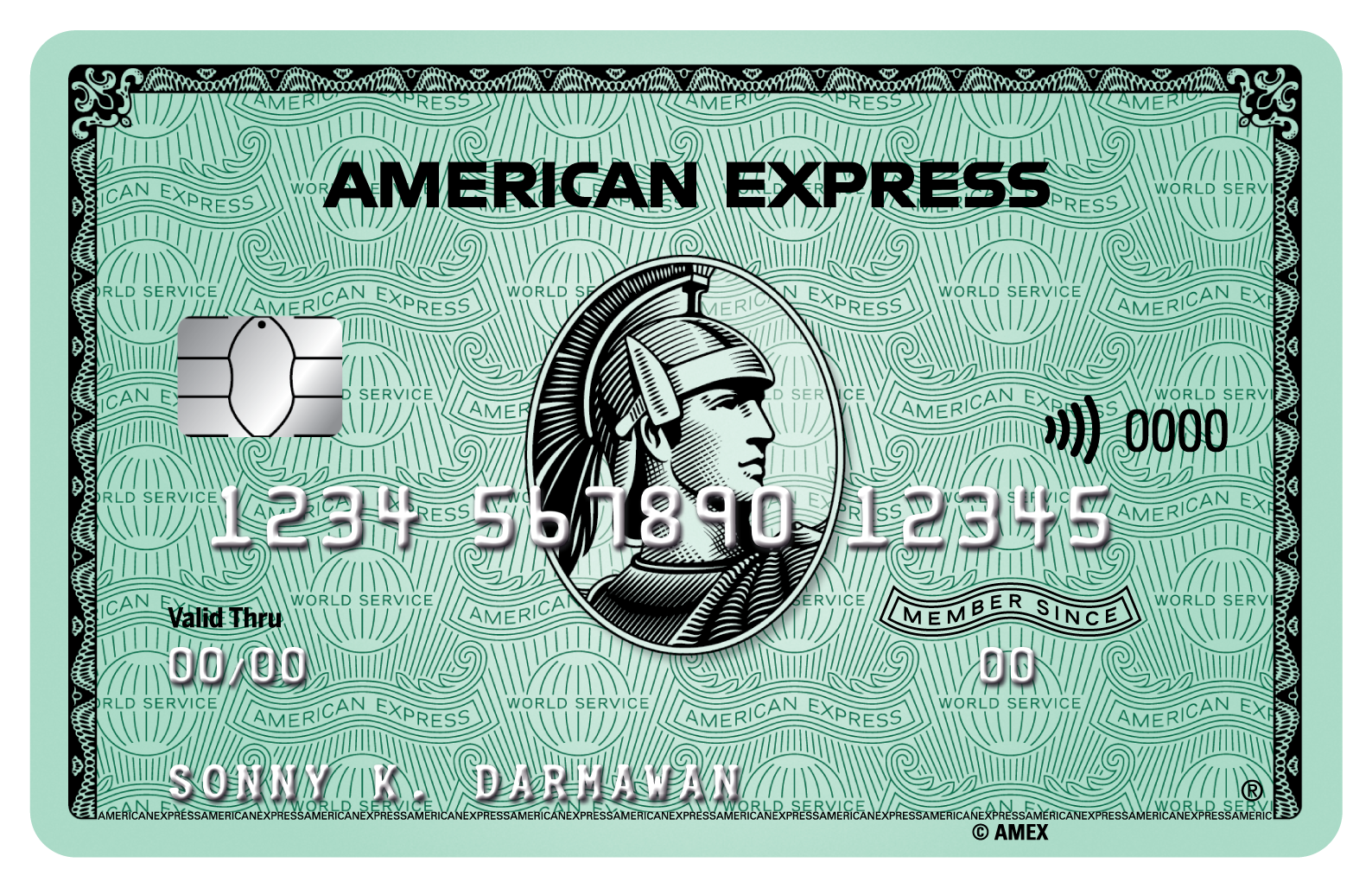 Amex RCP Green