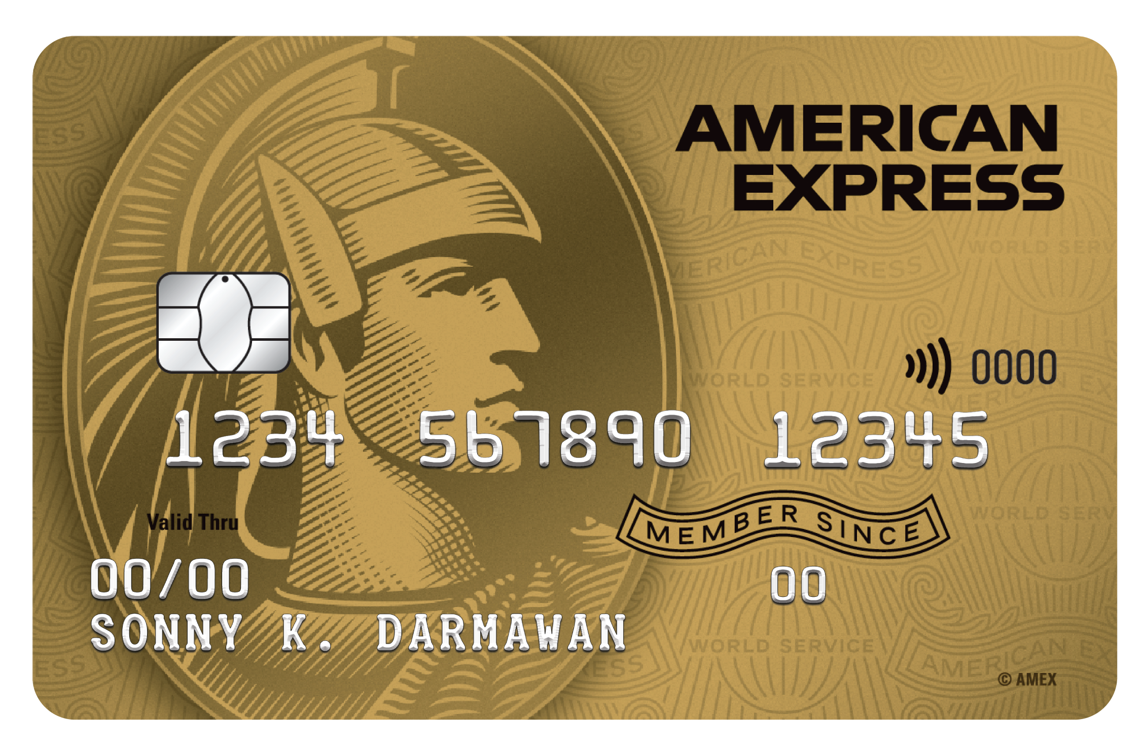 Amex GRCC Gold Baru