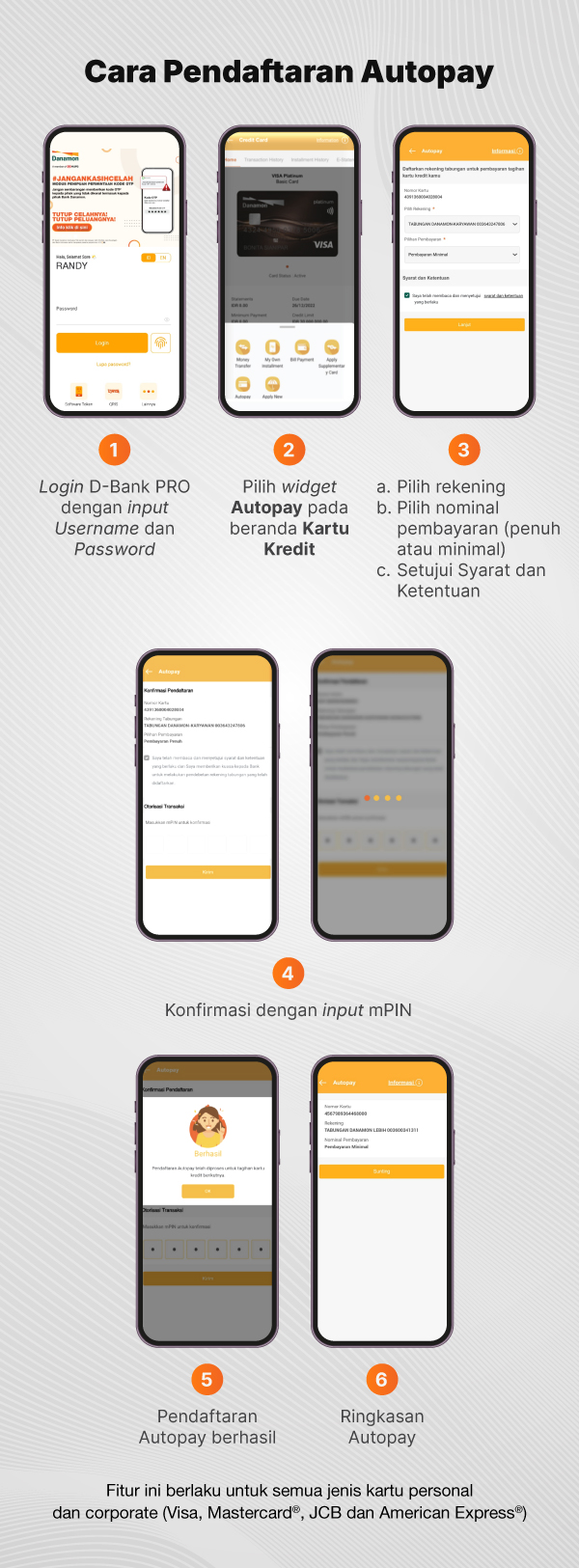 Cara Pendaftaran Autopay