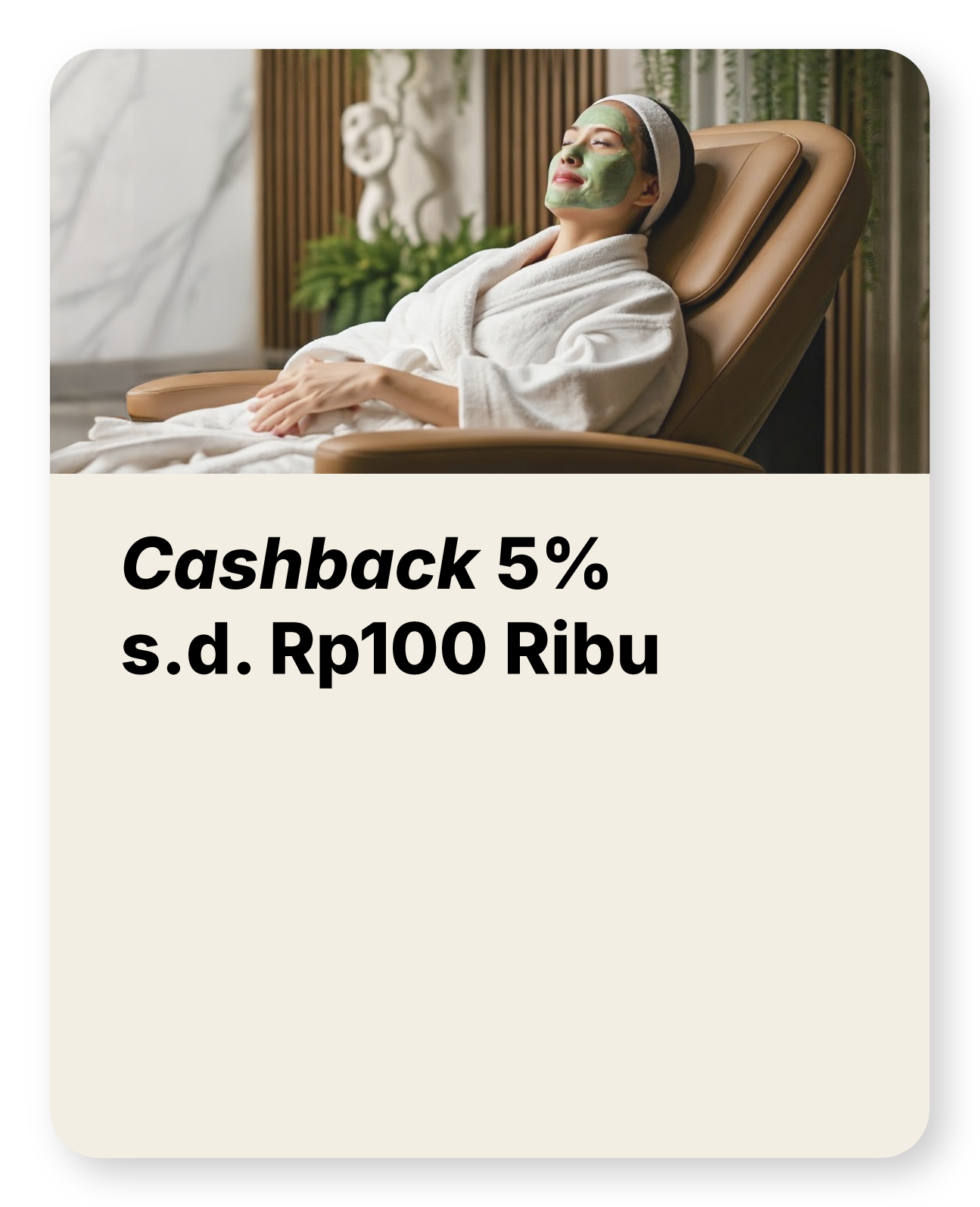 Cashback 5%