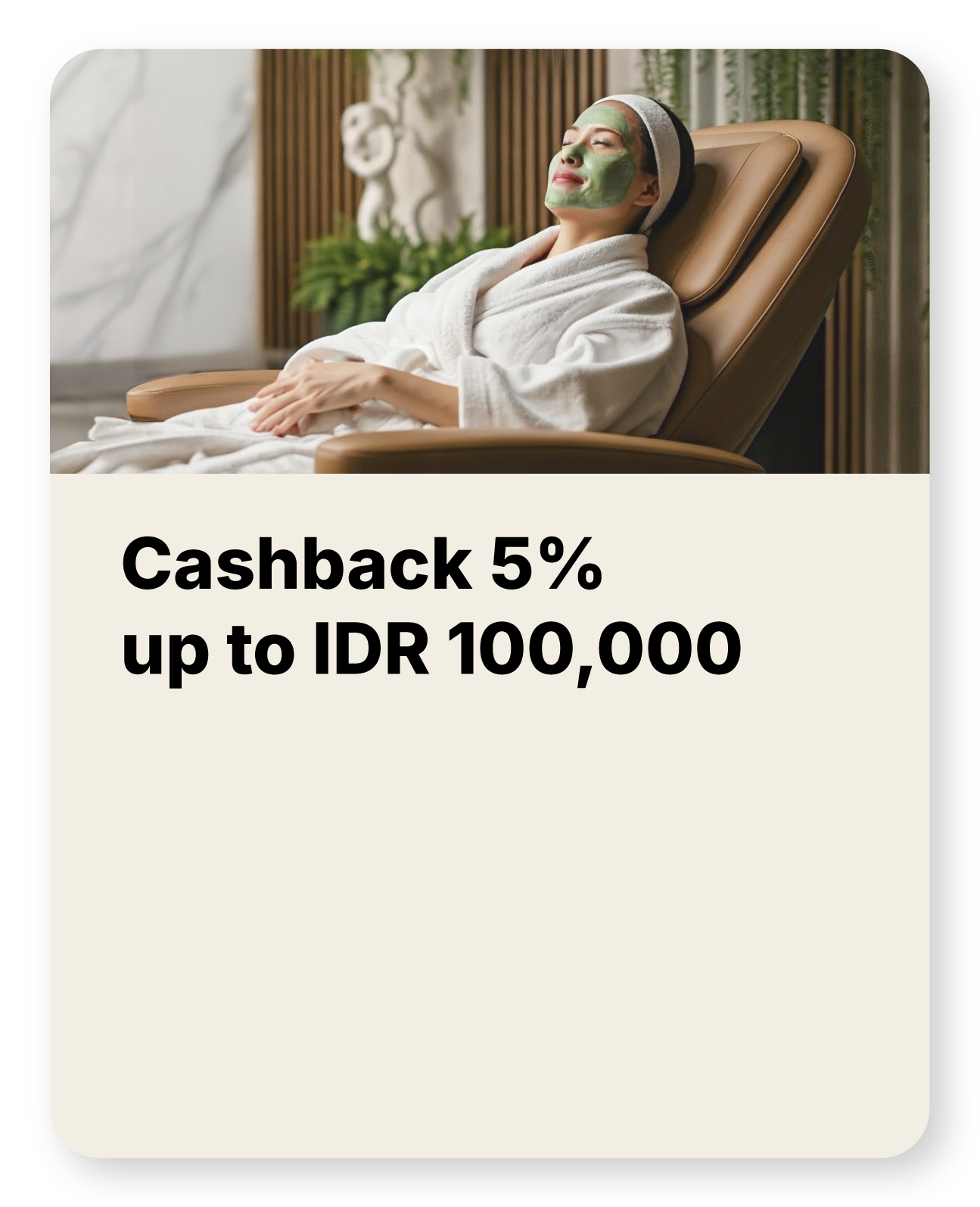 Cashback 5%