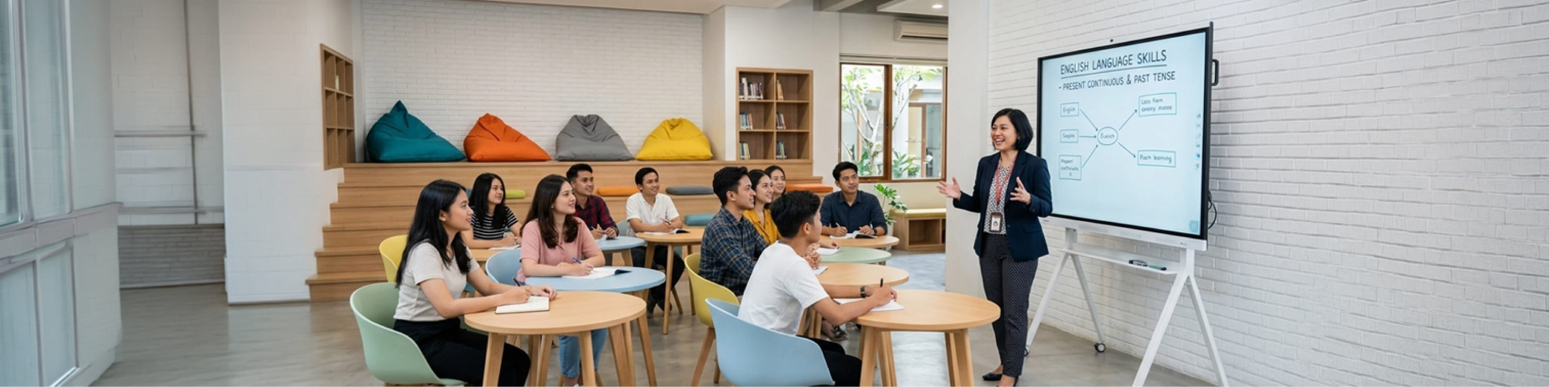 Cicilan 0% hingga 24 bulan di Wall Street English Indonesia