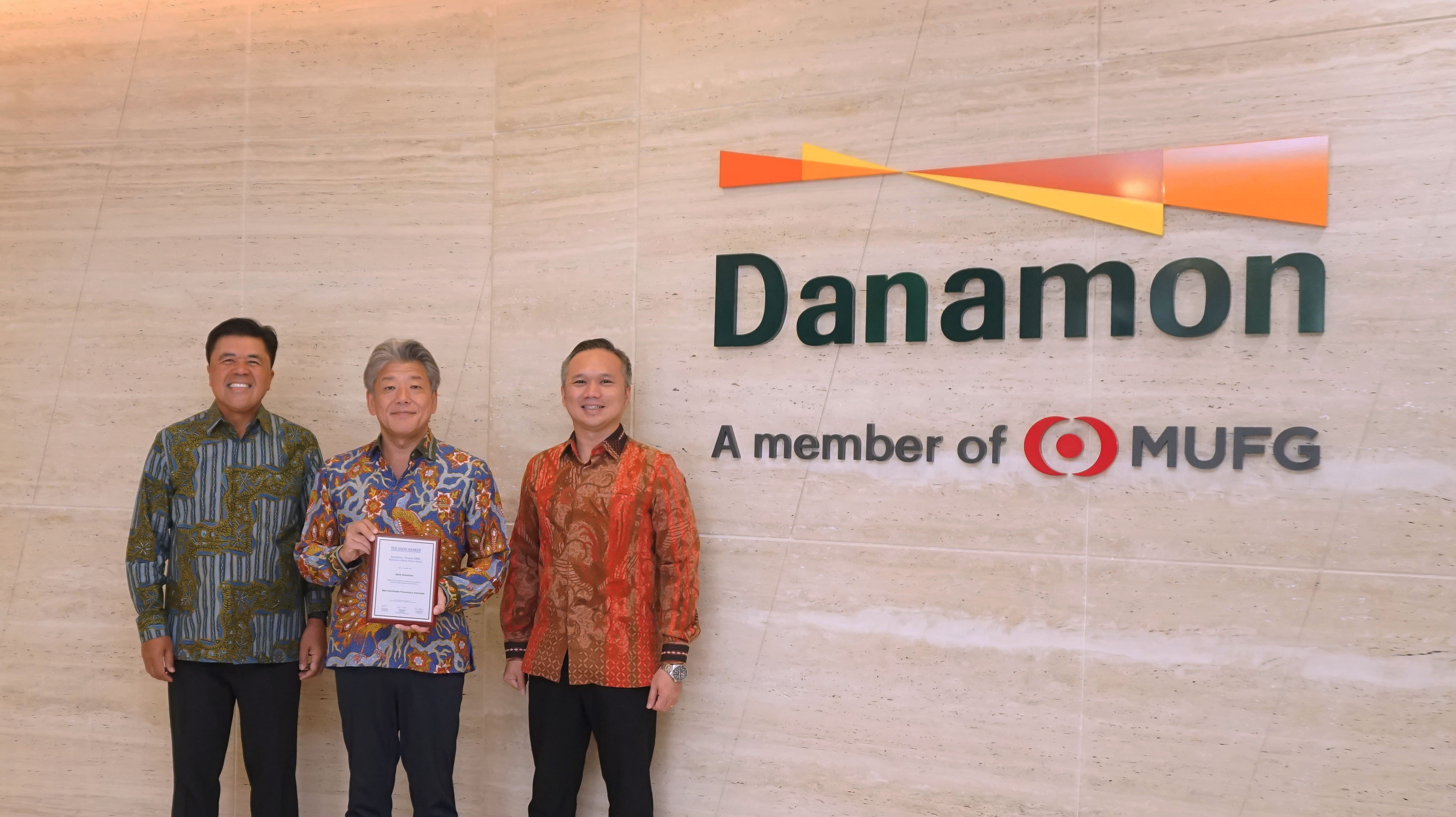 Danamon Raih Penghargaan Best Automobile Financing in Indonesia pada The Asian Banker Indonesia Awards 2026