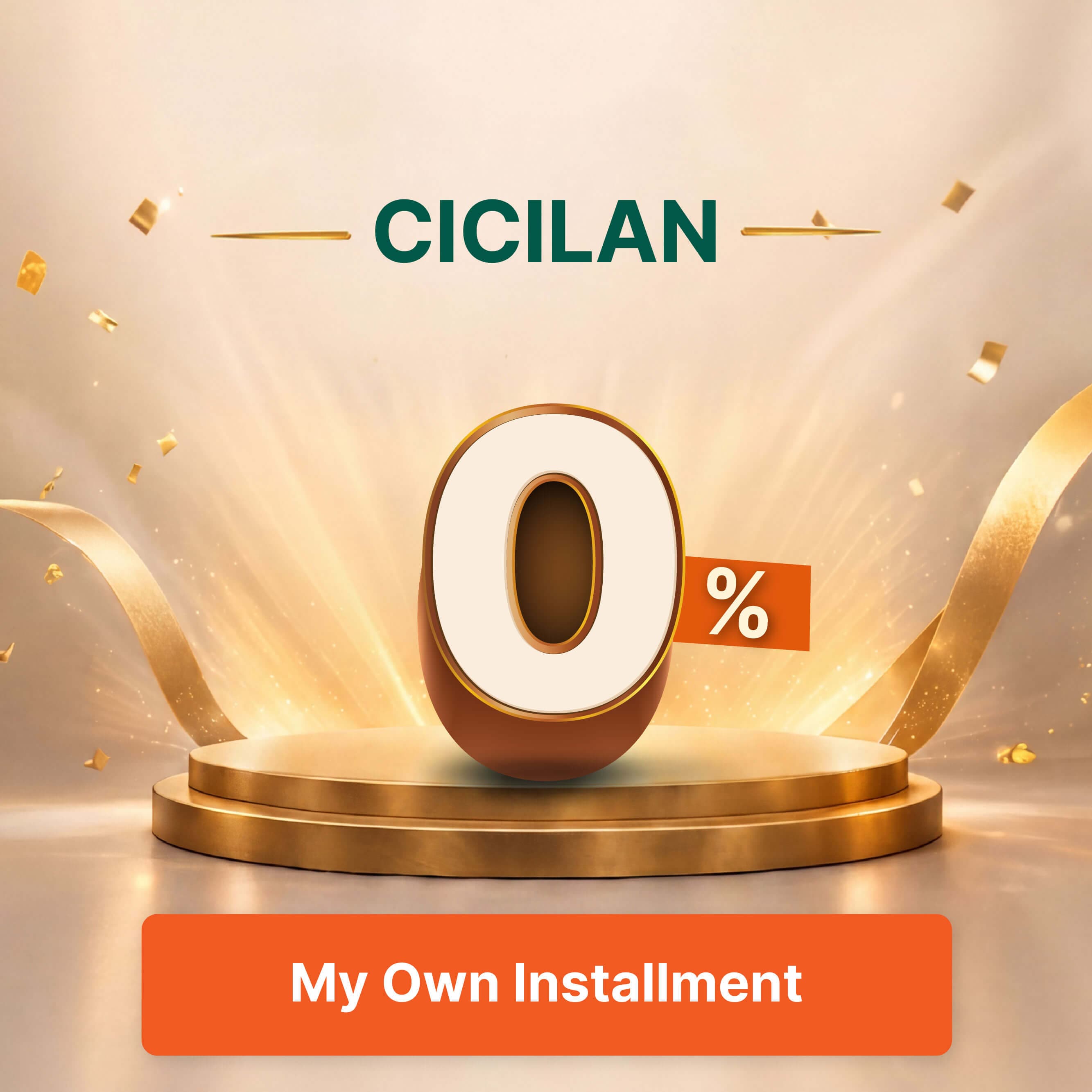 HUT Danamon Cicilan 0% Tenor 6 My Own Installment melalui D-Bank PRO