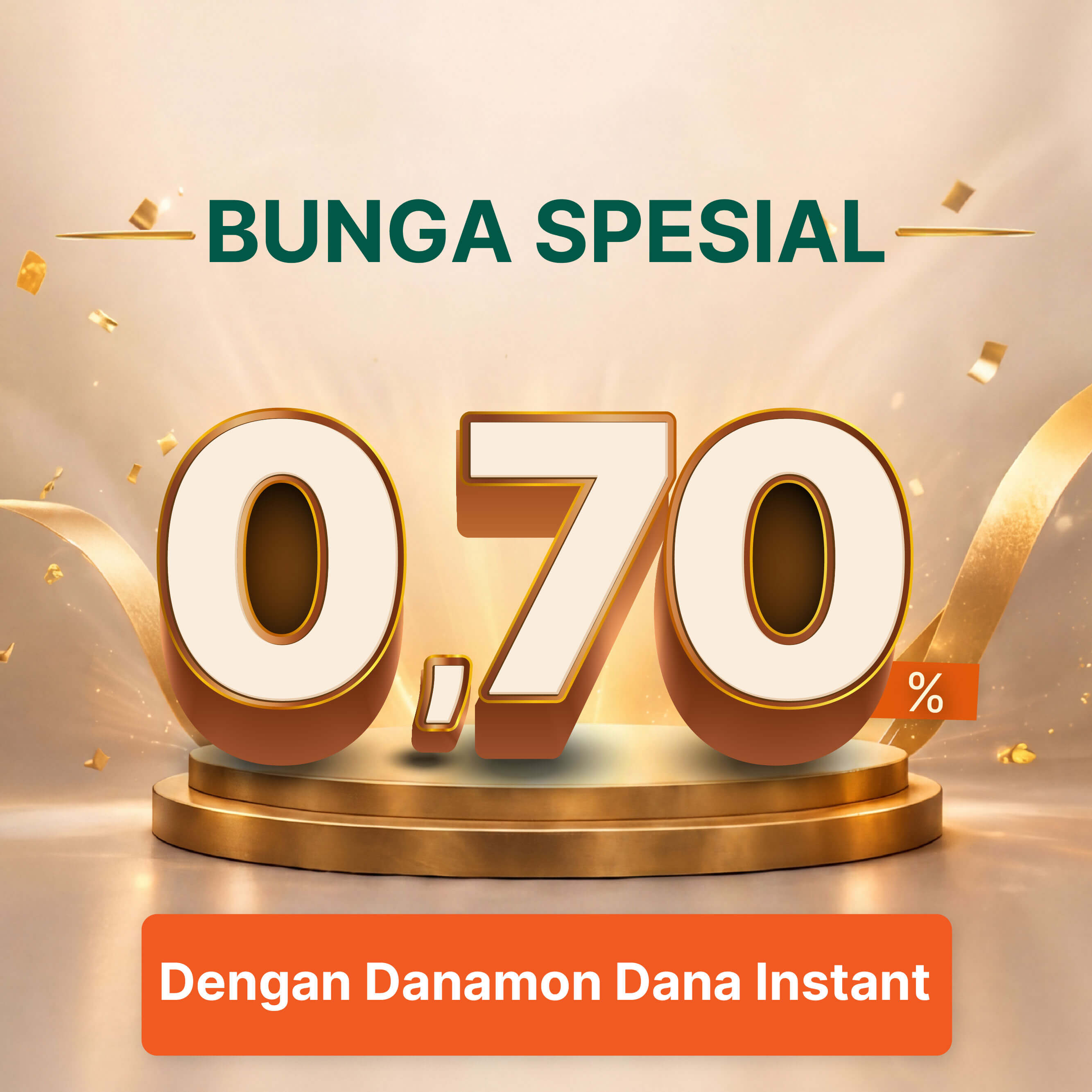 HUT Danamon - Special Rate Danamon Dana Instant